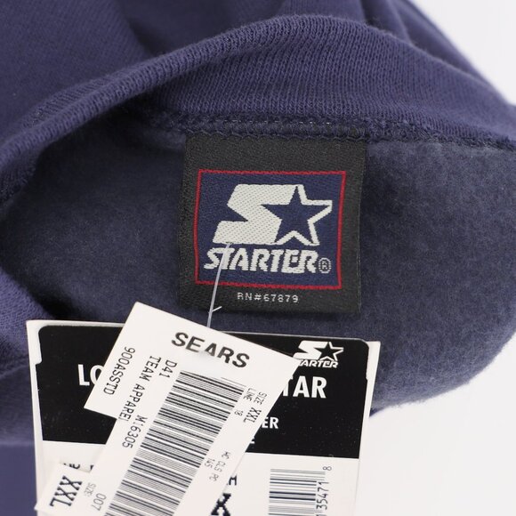 NWT VINTAGE STARTER New York Rangers Embroidered Logo Sweatshirt Size XXL - Picture 7 of 9